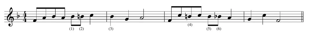 musical example